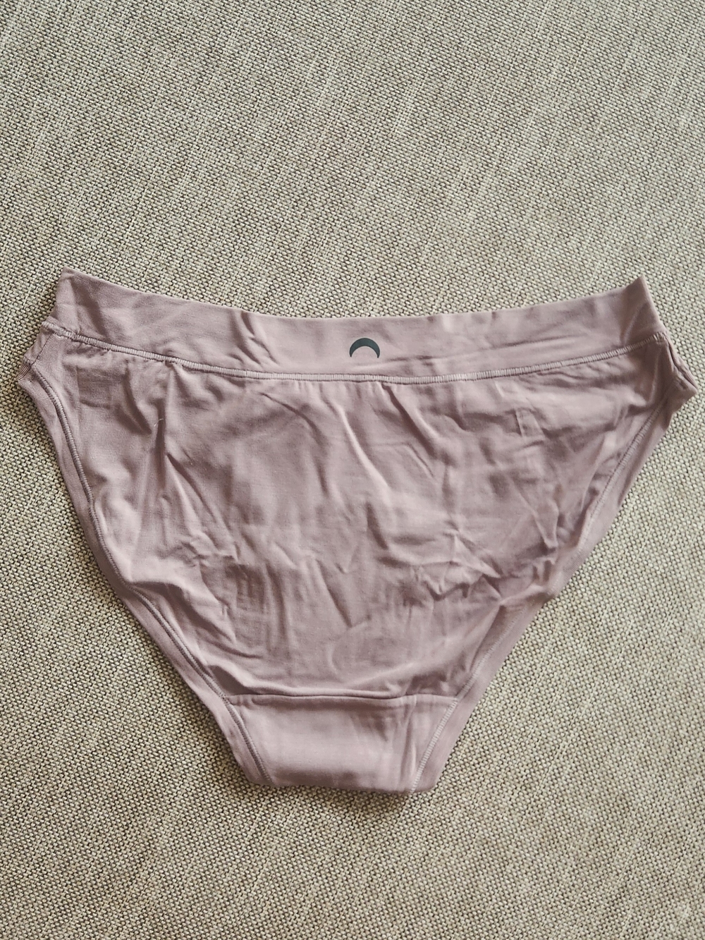 Huha Mineral Undies™ Crossover Bikini - Dusty Pink, Pebble - Picture 5 of 7